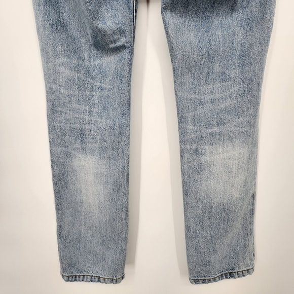 Cabi 100% BF Boyfriend High Rise Relaxed Fit Jean Sandstorm Ripped Light Wash 0 - Picture 10 of 13